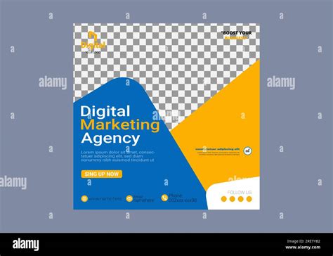 Marketing Strategies webinar banner invitation and social media post