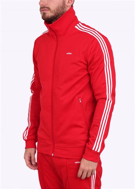 Free delivery and returns (ts&cs apply), order today! adidas originals tracksuit top red - Helvetiq