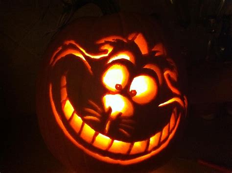 Cheshire Cat So Much Fun Carving This Pumpkin Cat Pumpkin Carving