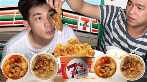 Hotta Rice Ng 7 Eleven At First Time Titikman Ang Fried Chicken Nila