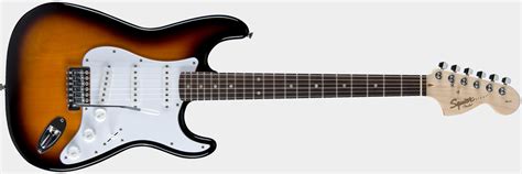 Fender Squier Affinity Series Stratocaster Rw Brown Sunburst