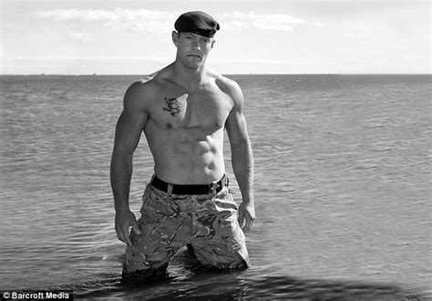 Royal Marines Reveal Toned Physiques As They Strip Off For Charity Calendar Daily Mail Online