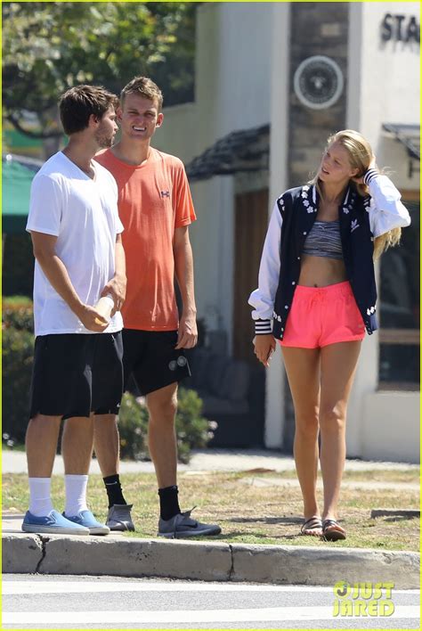 abby champion has dinner date with patrick schwarzenegger before lunch the next day photo
