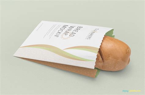 Download Free Bread Packaging Mockup | ZippyPixels