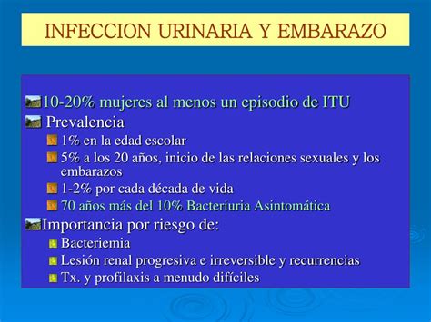 Ppt Infecci N De V As Urinarias En El Embarazo Powerpoint Presentation Id