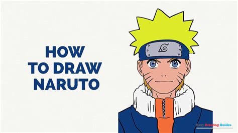 How To Draw Naruto In A Few Easy Steps Drawing Tutorial