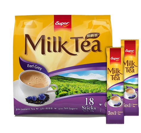 2 Pack Super Instant Earl Grey Milk Tea