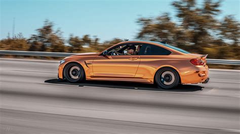 Rose Gold Bmw M4 On Velos S10 1 Pc Forged Wheels Velos