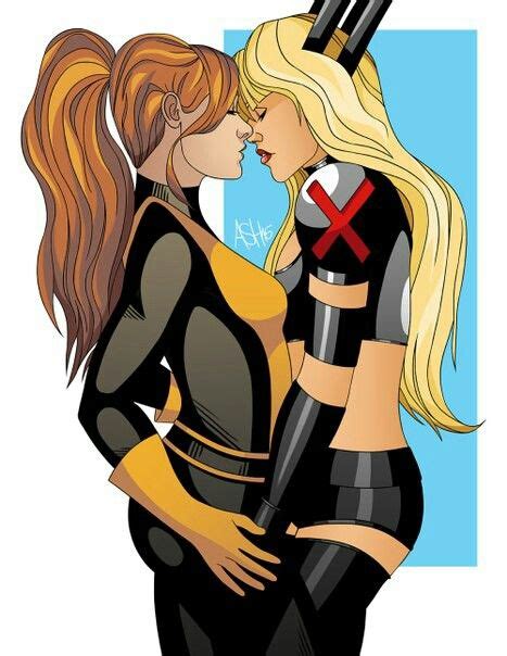 Magik And Shadowcat Femslash Marvel Girls Comics Girls Lesbian Comic