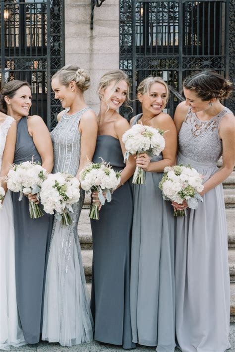 10 Mesmerizing Your Wedding Flowers Ideas Blue Wedding Dresses Grey