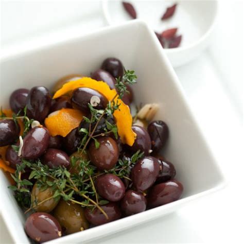 Kickin Orange Marinated Olive Recipe Dj Foodie