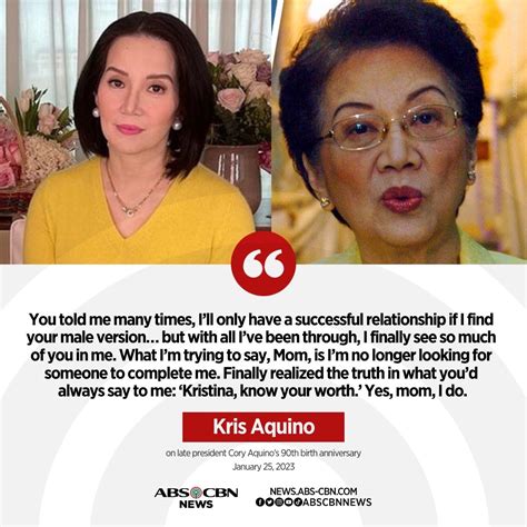 abs cbn news on twitter kris aquino wrote a heartfelt lengthy message to her mother the late