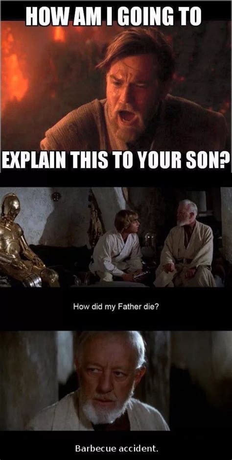 Obi Wan Doesnt Know How To Put It Nicely Funny Funny Star Wars