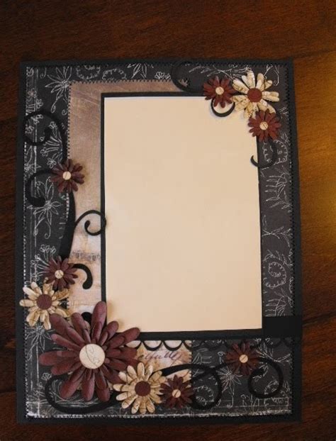 My Craft Spot Dimensional Flowers Scrapbook Page