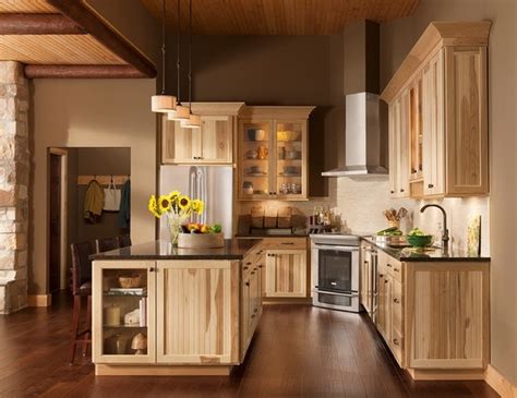 Rta kitchen cabinets online offers 38 different rta kitchen cabinet door styles. Rustic hickory kitchen cabinets - solid wood kitchen ...