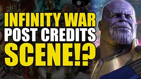 Infinity War Post Credits Scene Youtube