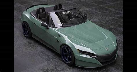 2020 Honda S2000 Study With Nsx Inspired Face Is Just Perfect Carscoops
