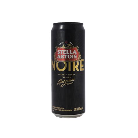 Stella Artois Noire Cerveza Negra Premium Belgium 410 Cm3