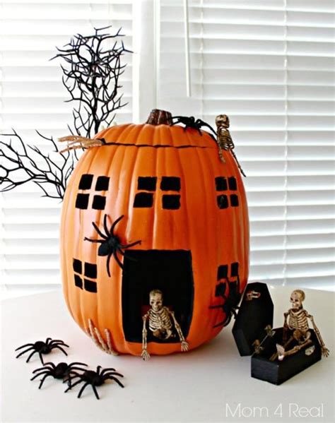 20 Diy Fake Pumpkin Decorating Ideas For Halloween And Fall Pumpkin