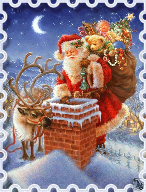 Święty Mikołaj Magia Świąt Bożego Narodzenia Życzenia Świąteczne