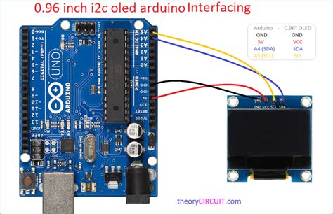 I2c Oled Display With Arduino Tutorial Circuit Geeks Vrogue