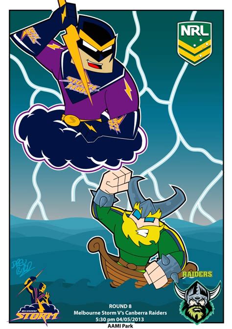 This evolved out of a jam session when the band was messing around with ghost riders in the sky, a cowboy song by stan jones. Melbourne Storm Vs Canberra raiders by Drew0b1 on DeviantArt