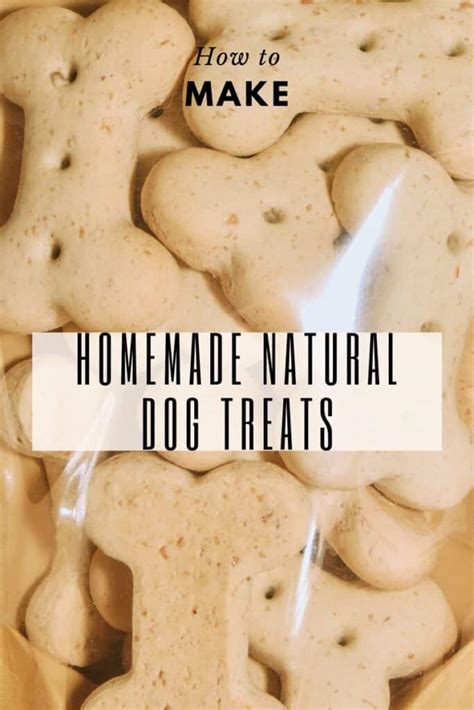 Natural Dog Treat Recipe With 6 Pantry Ingredients Staying Close To Home