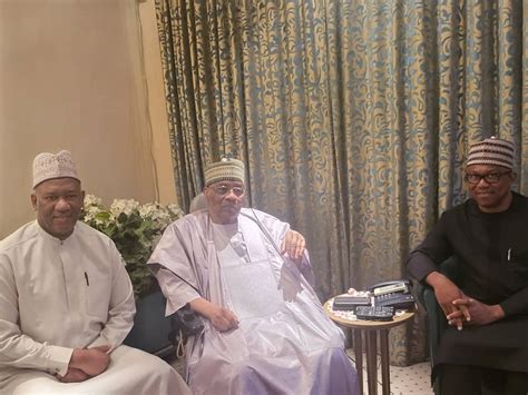 2023 Peter Obi Running Mate Baba Ahmed Meet Babangida Photos