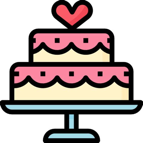 Wedding Cake free vector icons designed by monkik | Cute food drawings, Cake icon, Cute doodles