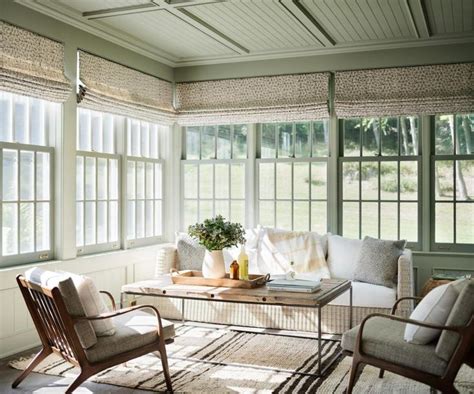 39 Bright Farmhouse Style Sunroom Design Sunroom Sunroom Decorating