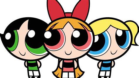 The Powerpuff Girls Blossom Bubbles And Buttercup Closeup Photo In A