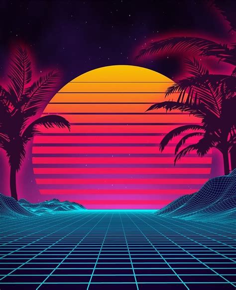 Incredible 80s Sunset Wallpaper References