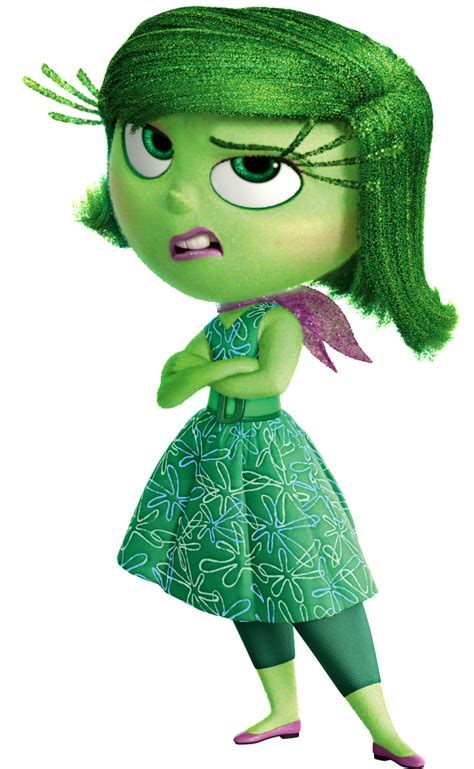 Disgust | Inside out characters, Disney inside out, Disney