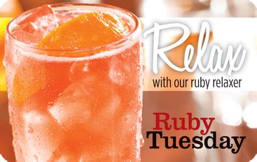 Ruby tuesday's larger garden bar Buy Discount Ruby Tuesday Gift Cards | GiftCard Mart