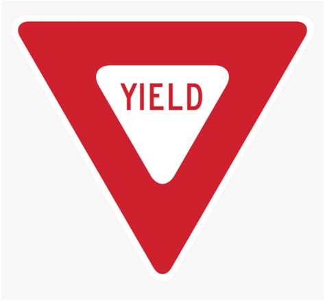 Graphic Design Signs Road American Yield Sign Dmv Hd Png Download