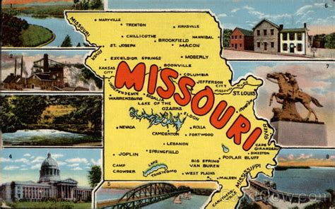Come And Visit Missouri The Show Me State