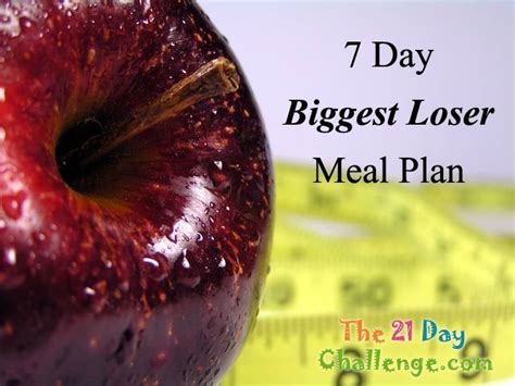 Biggest Loser Diet Plan Welcome To The One Percent