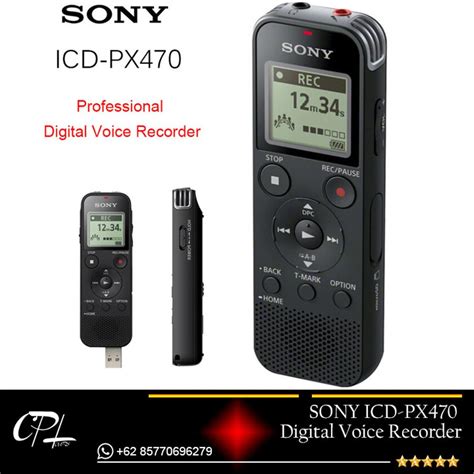 Jual Sony Icd Px470 Digital Voice Recorder Original Di Lapak