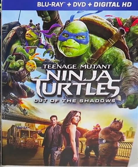 Bluray T Set Tortugas Ninja Tmnt 2 Fuera De Las Sombras 134000