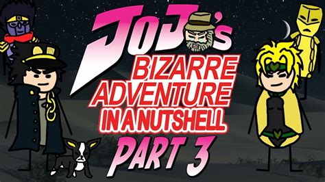Jojo S Bizarre Adventure Part 3 Stardust Crusaders In A Nutshell Youtube