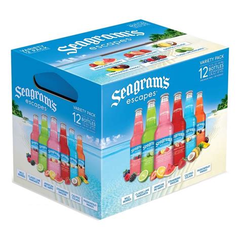 Seagrams Escapes Wine Coolers Variety 12pack 112oz Bottles Id
