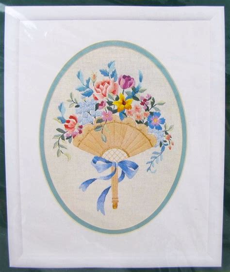 Vintage Elsa Williams Crewel Embroidery Picture Kit Fanfare Etsy