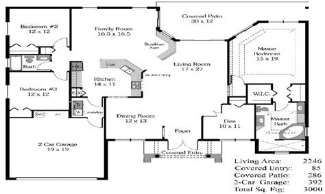 Bedroom House Plans There More Jhmrad 100291