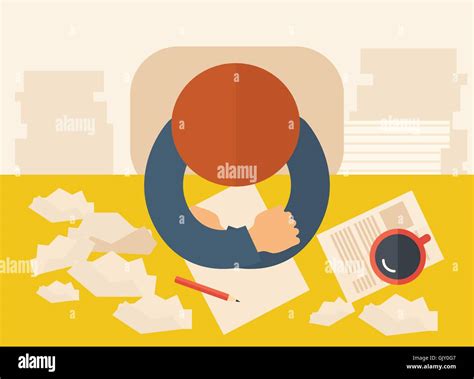 Person Taking Notes Stock Vector Images Alamy