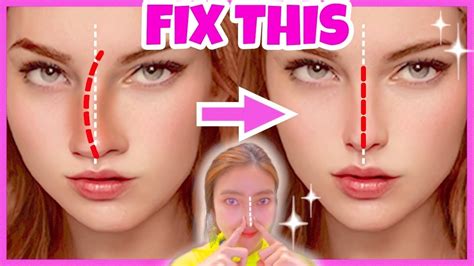 Fix Asymmetrical Nose With This Exercises And Massage Get Slim Nose