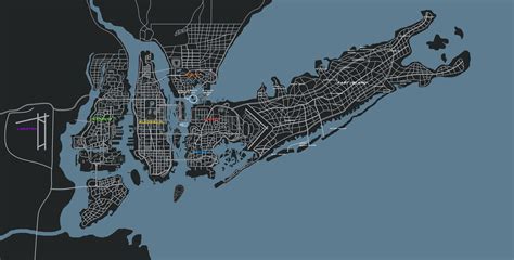 Gta Iv Map With Street Names Images And Photos Finder
