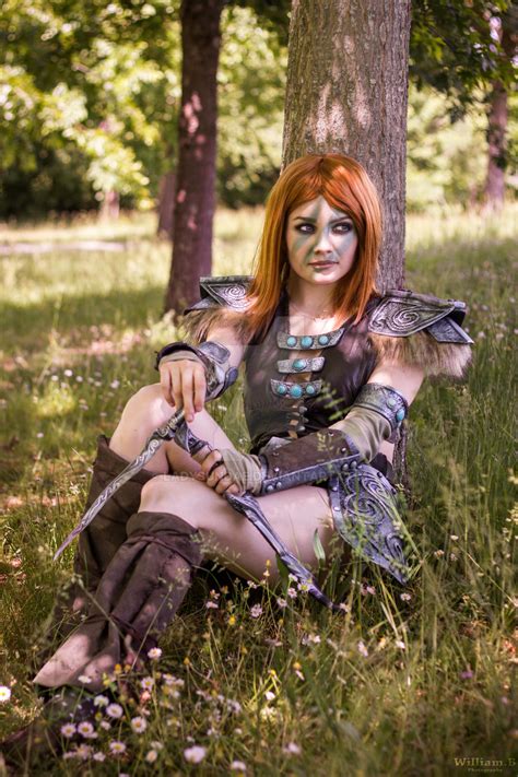 Aela The Huntress Cosplay From Skyrim By Ladysundae On Deviantart