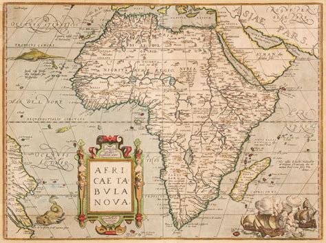 Lot 345 Africa Ortelius Abraham Africae Tabula