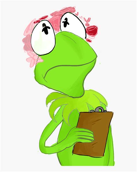 Easy To Draw Kermit The Frog Free Transparent Clipart Clipartkey