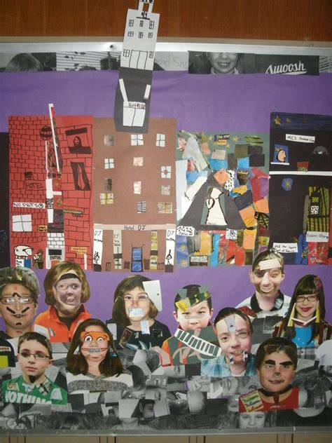 These gifts work for any occasion. Romare Beardan collage project. Idea from Arts and ...